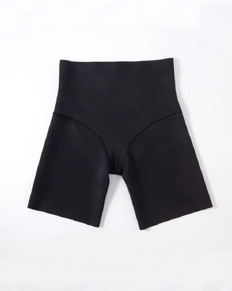 Shorts moldeadores de faja gruesos antideslizantes con control de abdomen y elasticidad sin costuras