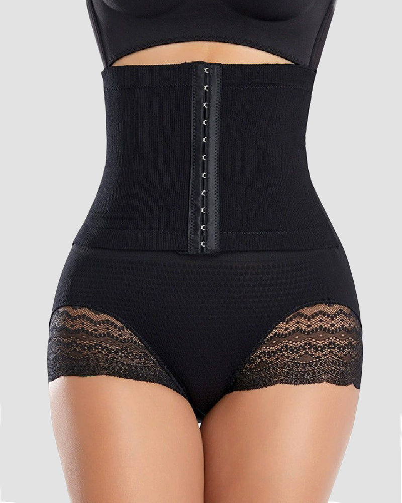 Panties Moldeadores de Cintura Alta con Control Firme del Abdomen y Cinturón Envolvente