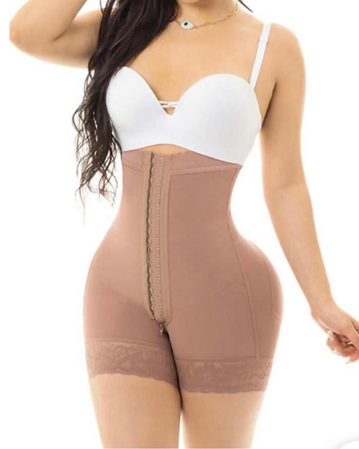 Shapshe® Shorts Modeladores de Cintura Alta con Tirantes Desmontables y Gancho para Realzar los Glúteos