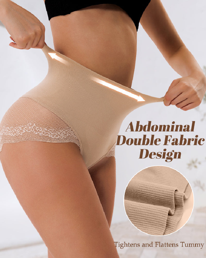 Bragas Moldeadoras Femeninas Transpirables Sin Costuras con Control de Abdomen