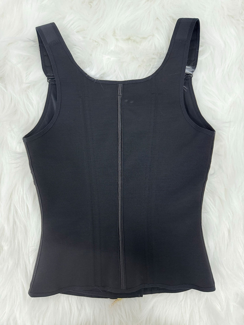 Shapshe® Fajas Colombianas Trainer de Cintura con Cremallera Frontal, Varillas de Acero y Control de Abdomen