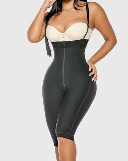 Shapshe® Shorts Moldeadores de Cintura Alta y Muslo Ajustados con Cremallera