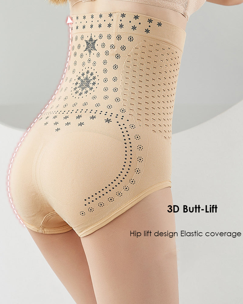 Pantis Modeladores Femeninos con Iones Negativos, Transpirables, Sin Costuras, Levantadores de Glúteos