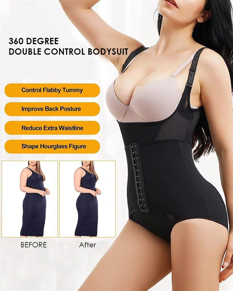 Faja Moldeadora de Cintura para Mujer, Body Control de Abdomen, Reductor Slim con Pecho Abierto