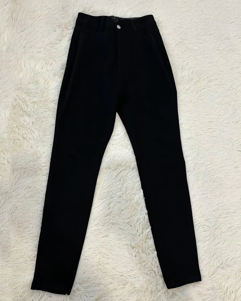 Shapshe® Jeans de Cintura Alta con Super Lipo Spandex