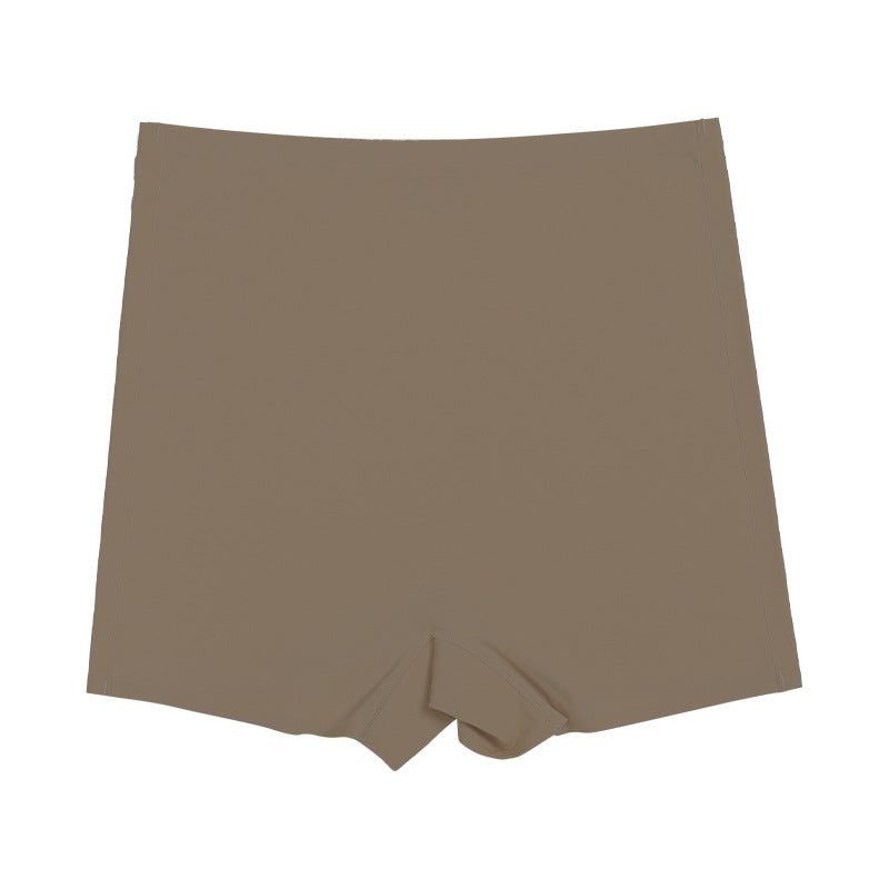 Shorts bóxer sólidos elásticos sin costuras antideslizantes