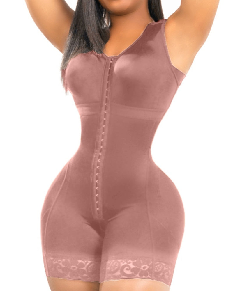 Shapshe® Faja de Compresión Doble para Todo el Cuerpo Etapa 2 con Sostén Modelador