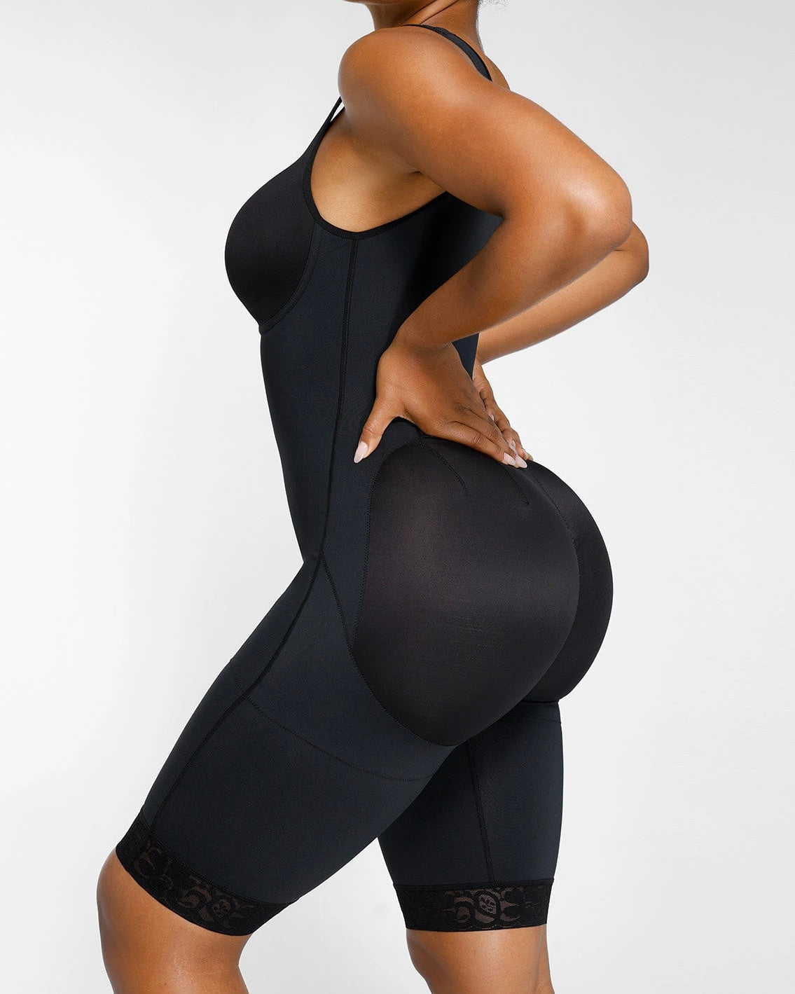 Shapshe® Faja de Cuerpo Completo de Alta Compresión con Control de Abdomen y Levantamiento de Glúteos con Cierre de Cremallera