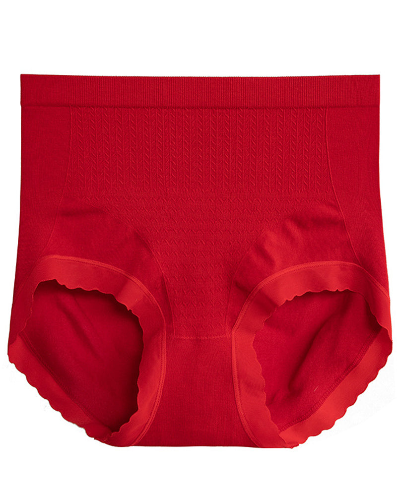 Bragas de tiro alto para mujer con entrepierna antibacteriana, pantaletas elásticas de cobertura total