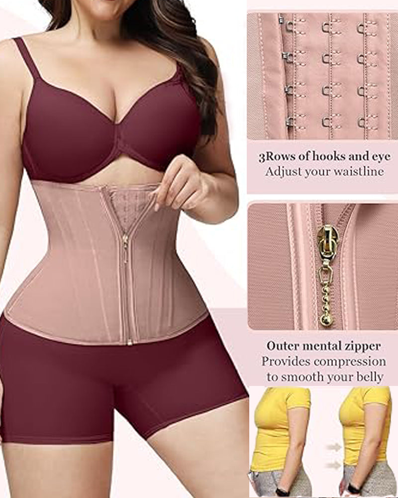 Shapshe® Top Reductor de Cintura con Cremallera y Ajuste Frontal tipo Body Tank Top