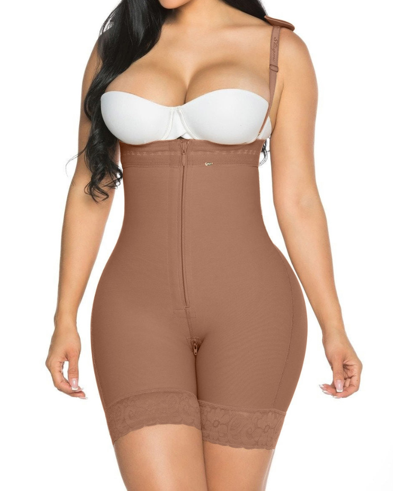 Shapshe® Faja Corporal Moldeadora de Control Firme con Escote Abierto
