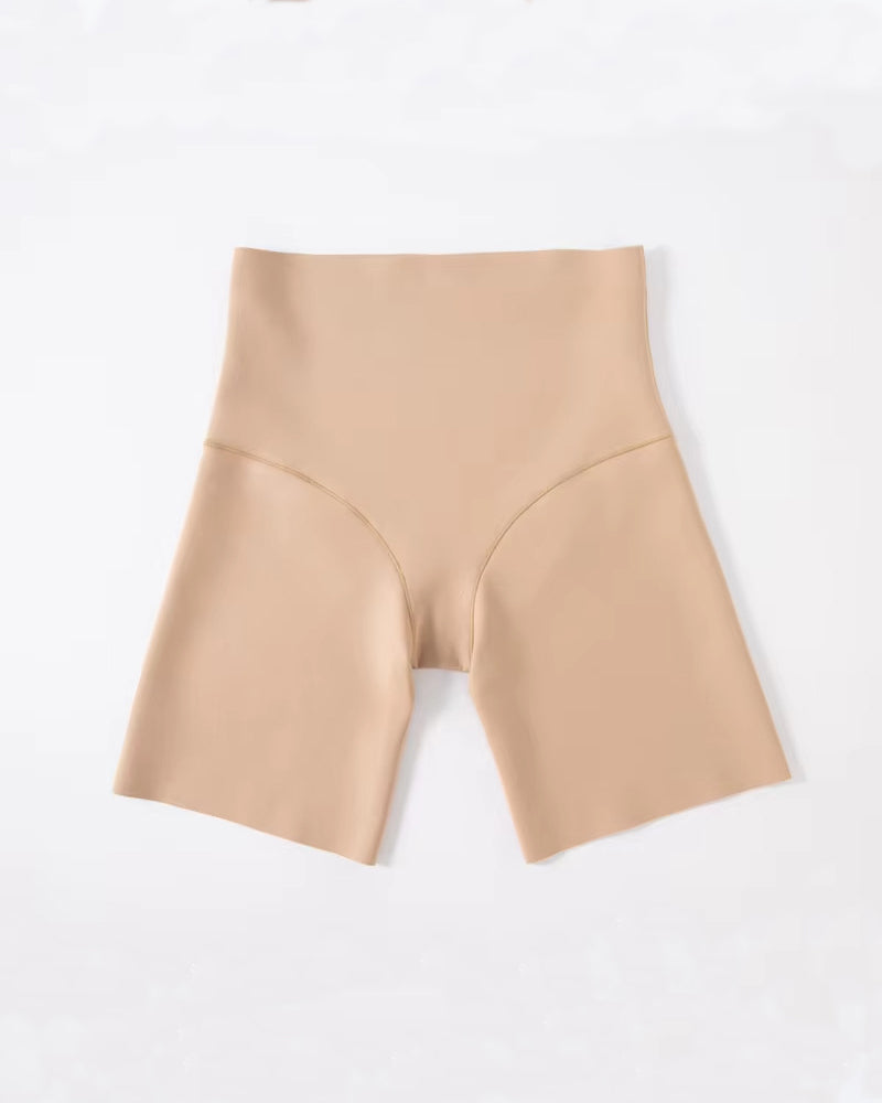 Shorts moldeadores de faja gruesos antideslizantes con control de abdomen y elasticidad sin costuras