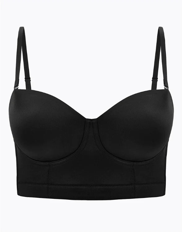 Sostén Moldeador Corset Sin Tirantes y Copa Completa