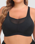 Top Crop Bra Sexy Tallas Grandes Sin Hilos con Recortes