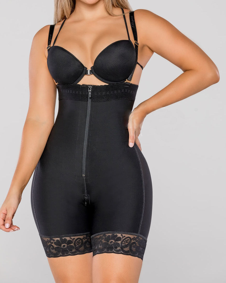 Shorts Moldeadores Fajas Shapshe® para Mujer Sin Tirantes Invisibles, Cintura Alta con Cierre