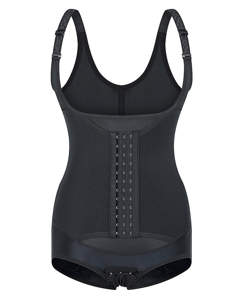 Faja Moldeadora de Cintura para Mujer, Body Control de Abdomen, Reductor Slim con Pecho Abierto