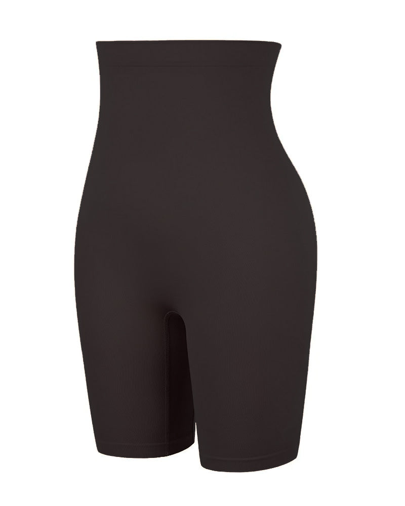 Shorts Moldeadores de Muslos de Cintura Alta, Control Central y Elasticidad Sin Costuras
