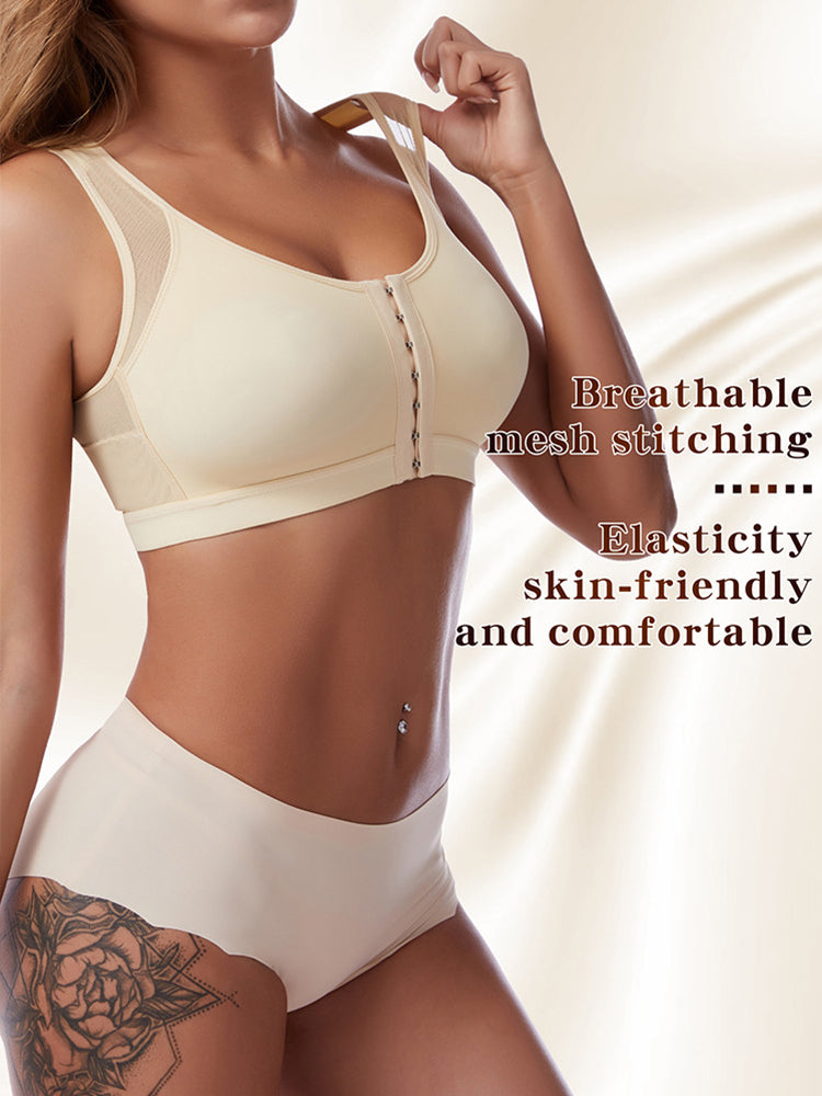 Sujetadores moldeadores para mujer con cierre frontal y tirantes ajustables