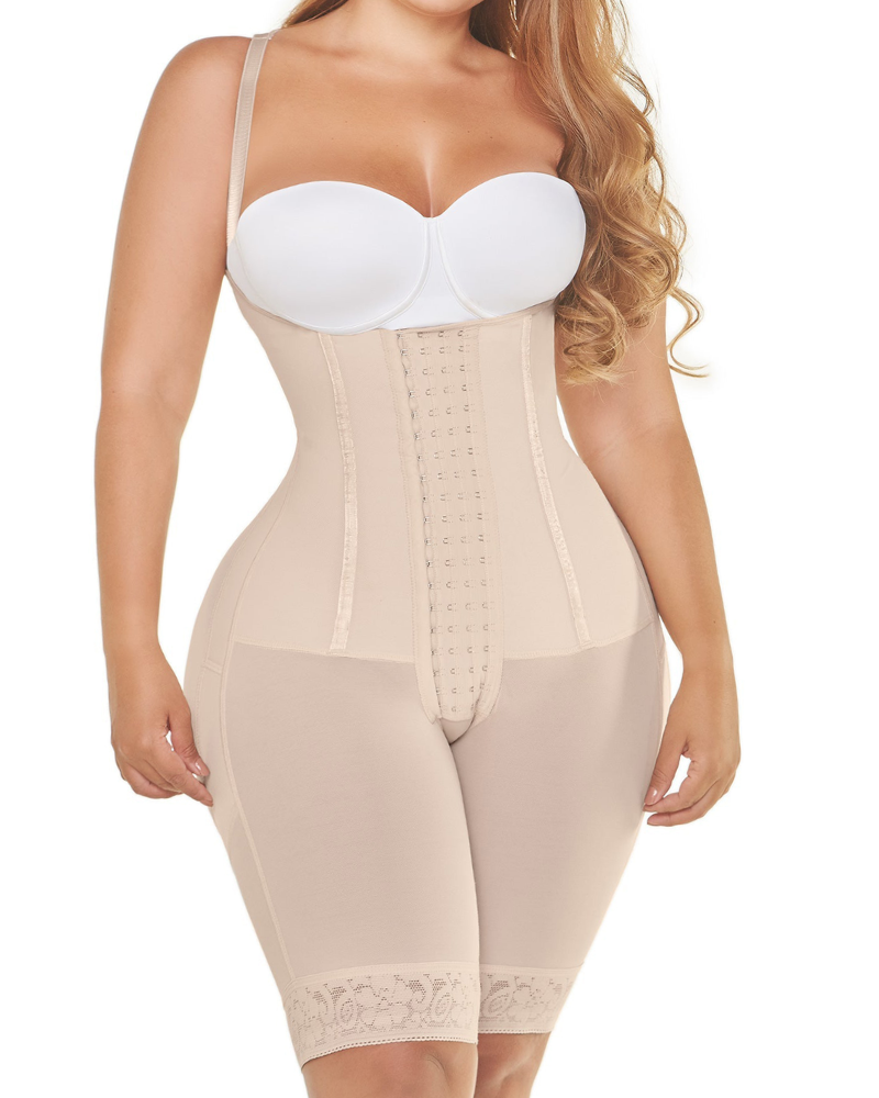 Shapshe® Faja Corporal Completa de Alta Compresión con Broche de Gancho
