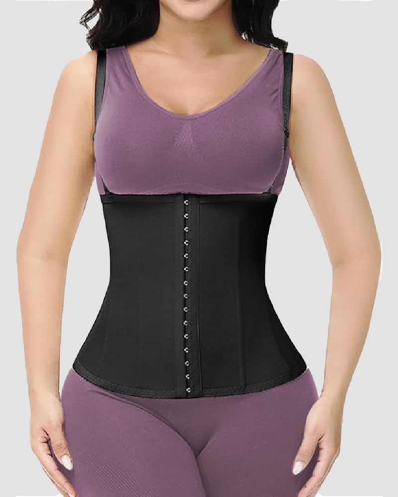 Shapshe® Faja Cinturilla Moldeadora de Uso Diario con Tirantes Removibles Corset Ajustable para Control de Abdomen