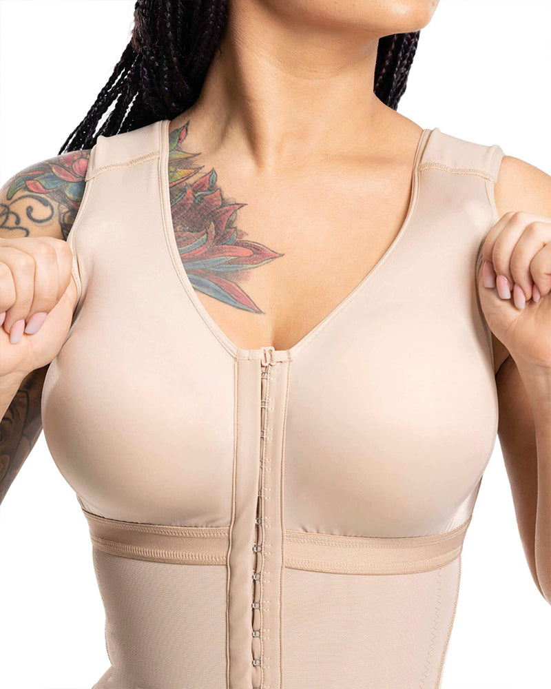 Shapshe® Faja Moldeadora de Cuerpo para Mujer con Control de Abdomen y Cobertura Completa para Postcirugía BBL