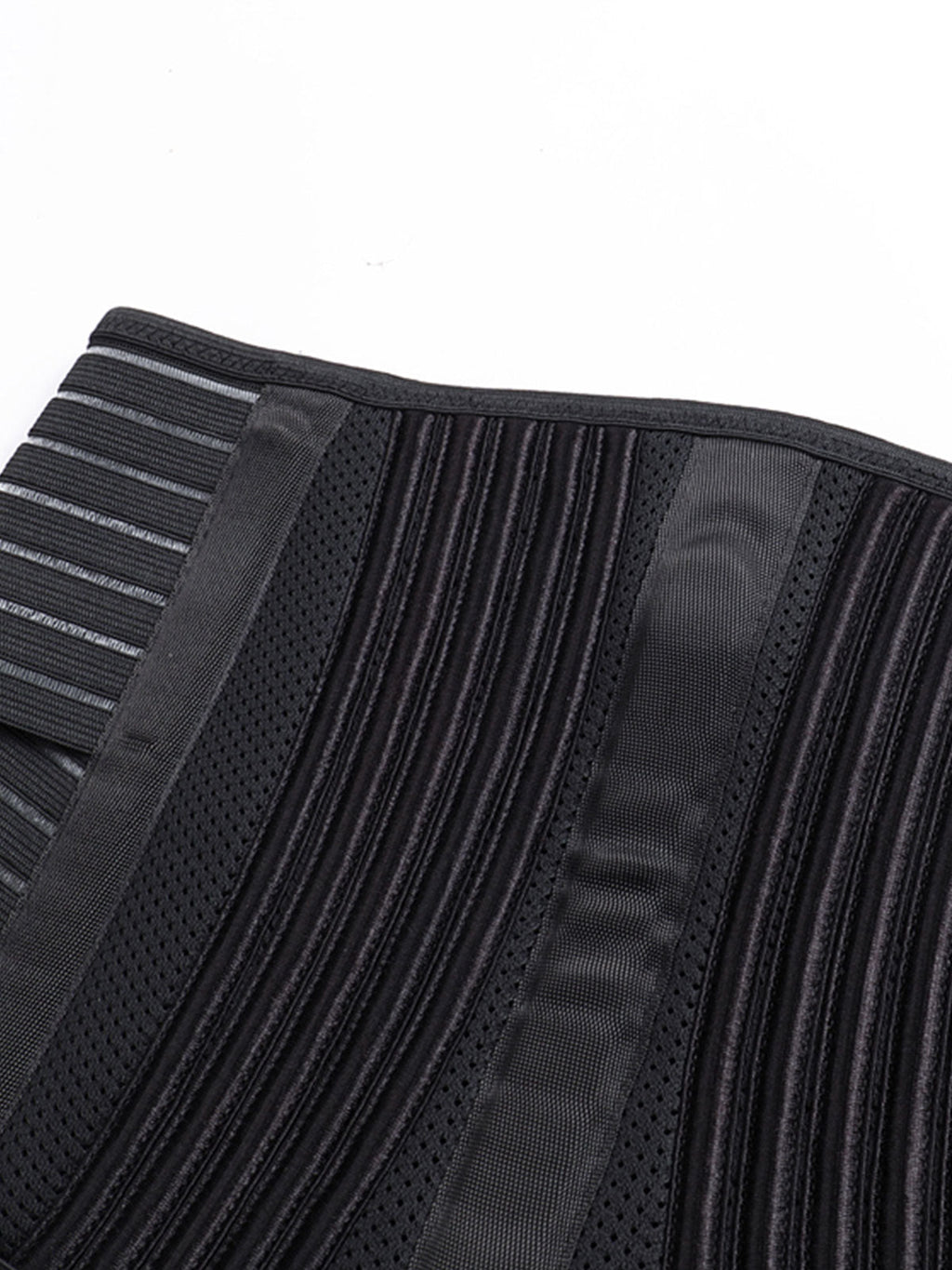 Entrenador de Cintura Femenino con Soporte Lumbar Antideslizante, Corsé Ajustable, Transpirable y con Diseño Calado