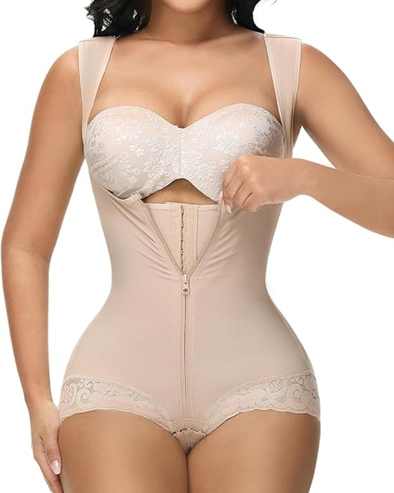 Shapshe® Fajas Colombianas Doble Control de Abdomen Post Cirugía Soporte para la Espalda Revenge Shapewear