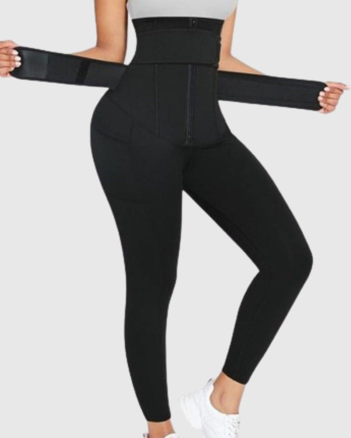 Leggings Levanta Glúteos con Control de Abdomen Elásticos