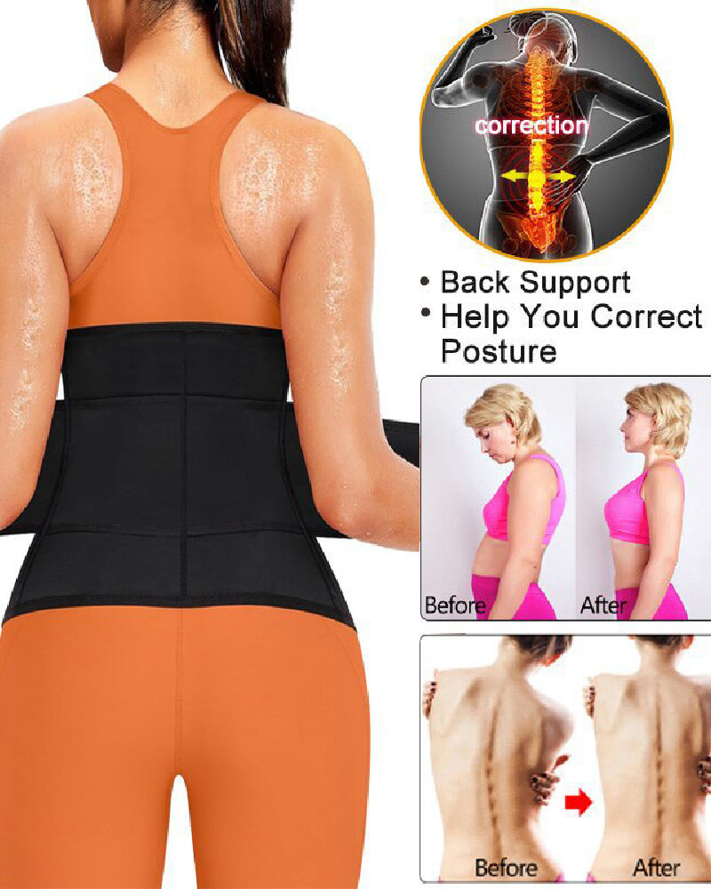 Faja Deportiva Entrenadora de Cintura para Mujeres, Sudadera para Pérdida de Peso, Modeladora de Abdomen, Corsé Sauna