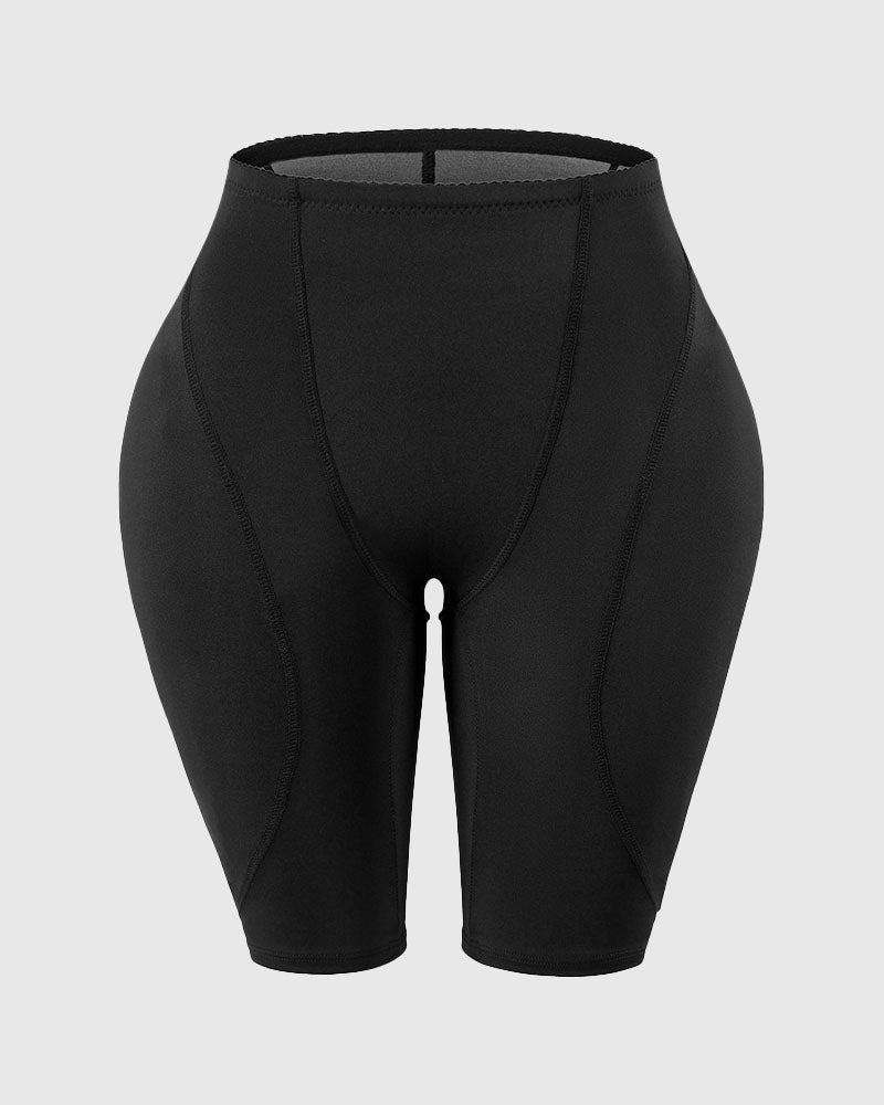 Shorts moldeadores para mujer, de tiro medio, control de abdomen y levantamiento de glúteos