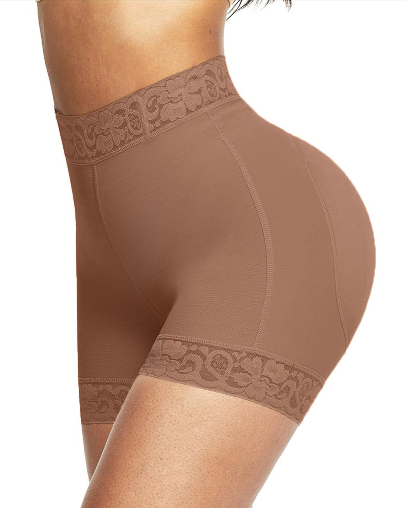 Shapshe® Shorts Moldeadores Levanta Glúteos de Cintura Media con Control de Abdomen para Mujer
