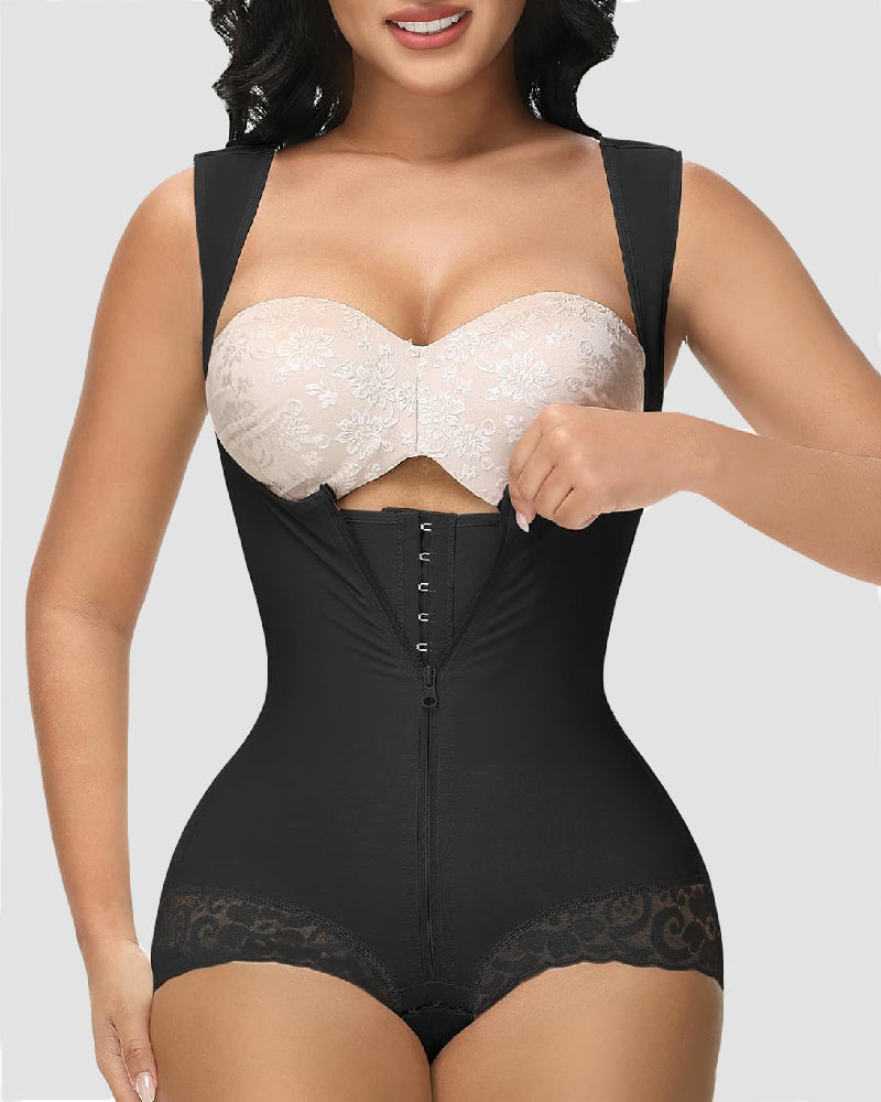 Shapshe® Fajas Colombianas Doble Control de Abdomen Post Cirugía Soporte para la Espalda Revenge Shapewear