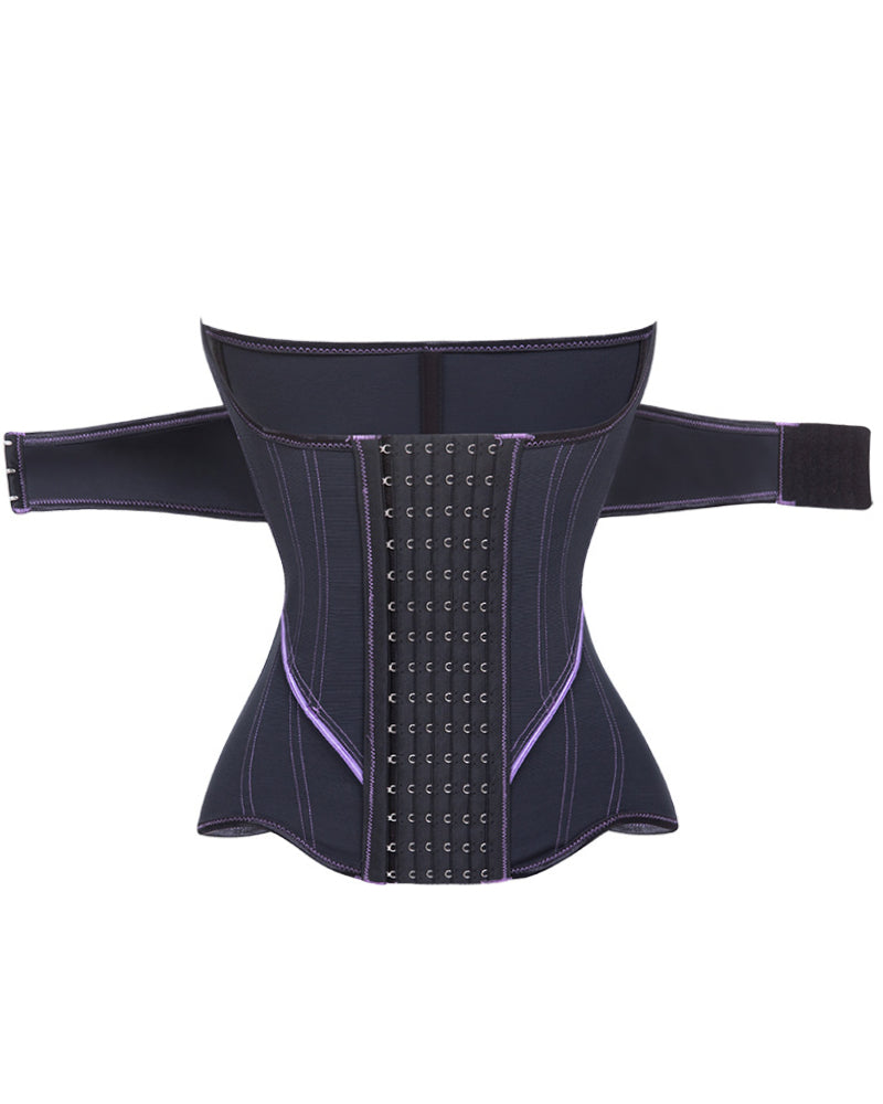 Faja Corset de Cintura con Hebilla, Alta Compresión y Control de Abdomen