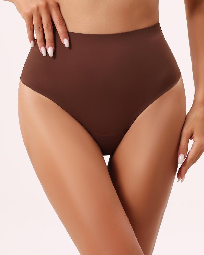 Tanga moldeadora sin costuras de tiro medio para mujer