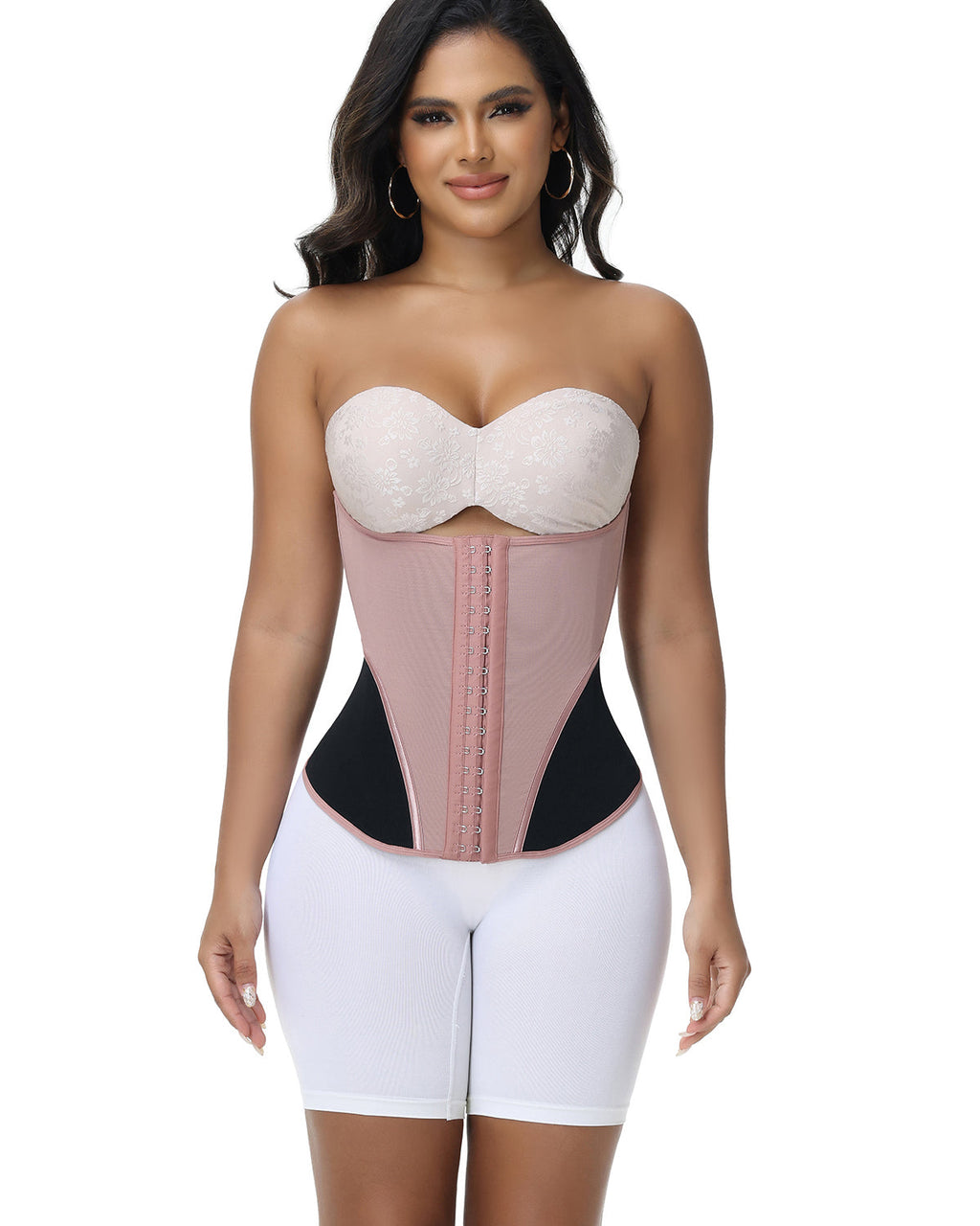 Shapshe® Fajas Colombianas Cinturilla con Cierre de Ganchos en Contraste (Preventa)