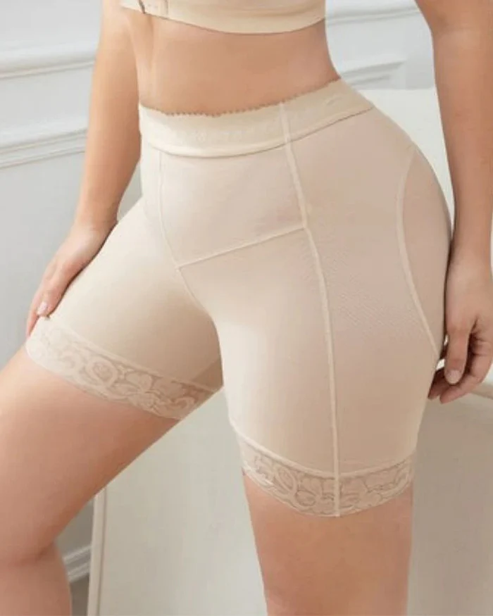 Shapshe® Fajas Moldeadoras Femeninas Negras Levantacola de Encaje Sin Costuras Realzadoras de Cuerpo y Control