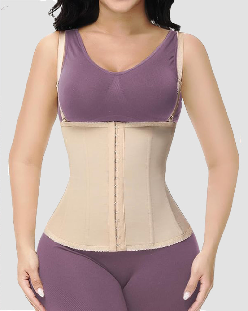 Shapshe® Faja Cinturilla Moldeadora de Uso Diario con Tirantes Removibles Corset Ajustable para Control de Abdomen