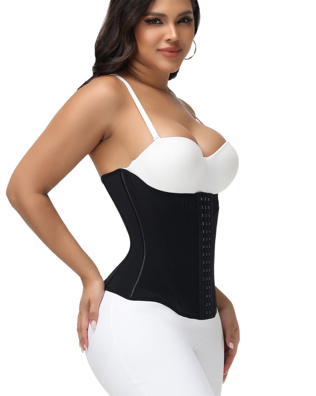 Shapshe® Fajas Colombianas con Ganchos Control de Abdomen Cinturilla Moldeadora
