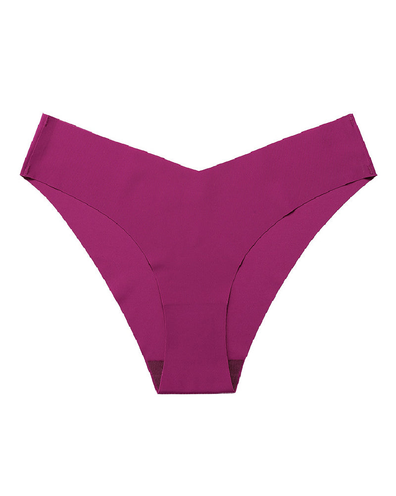 Bragas Sexy de Hielo de Seda, Tiro Bajo, Sin Costuras, Multicolor, Ropa Interior