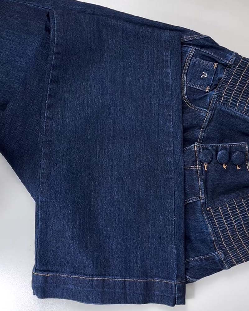 Jeans Shapshe® Skinny Acampanados de Tiro Alto con Cintura Elástica