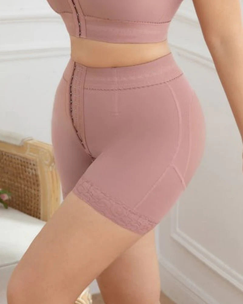 Shapshe® Faja Moldeadora para Mujer RosyBrown con Control de Abdomen, Levanta Glúteos y Panty Reductor
