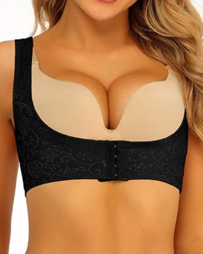 Ropa interior moldeadora de cuerpo con mangas de mariposa transpirable