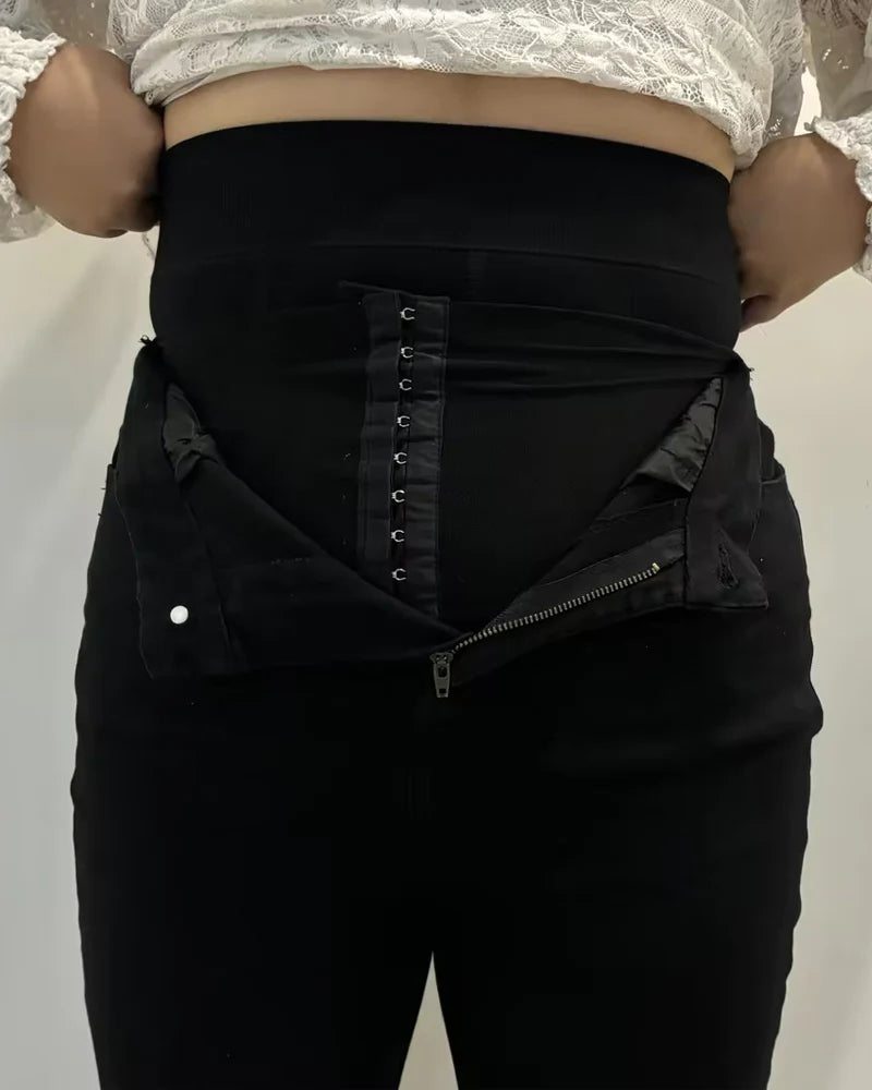 Shapshe® Jeans de Cintura Alta con Super Lipo Spandex