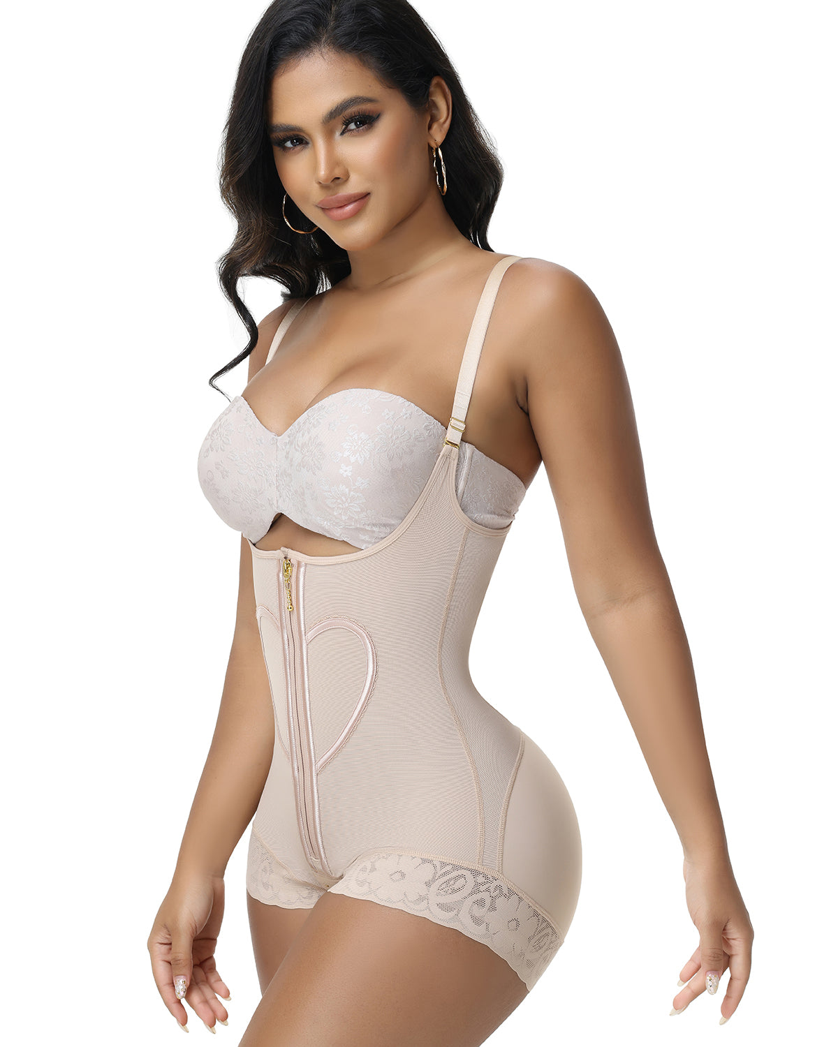 Shapshe® Body Moldeador con Cierre y Diseño de Corazón (Preventa)