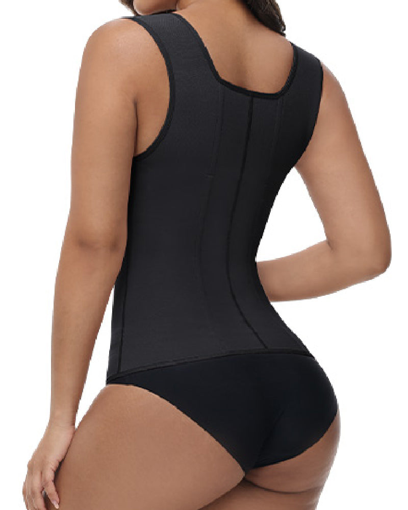 Shapshe® Chaleco Moldeador de Cintura Sin Costuras con Control Abdominal, Corsé de Compresión para Entrenamiento