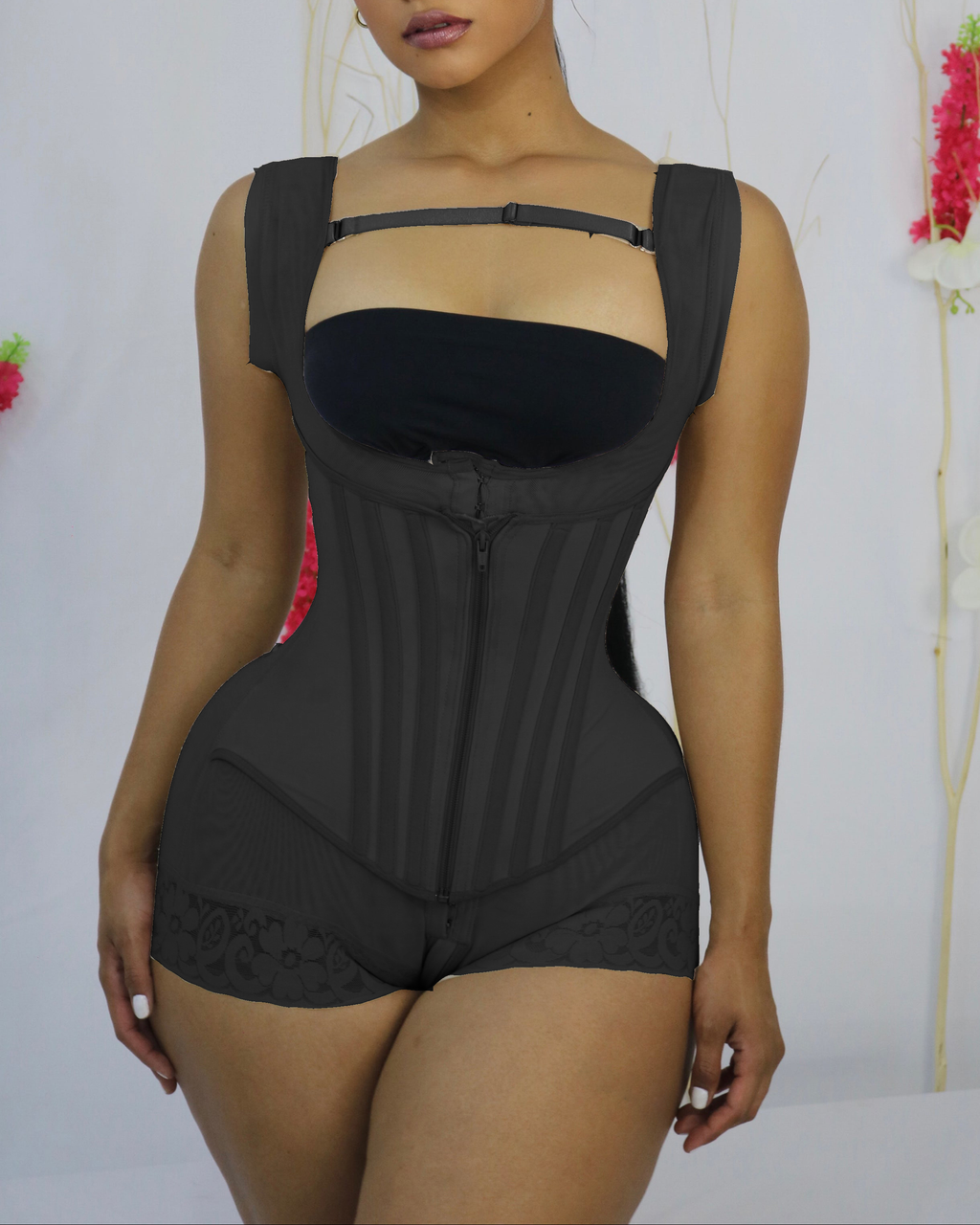 Shapshe® Faja Corset de Alta Compresión con Curva de Reloj de Arena Control de Abdomen Shapewear