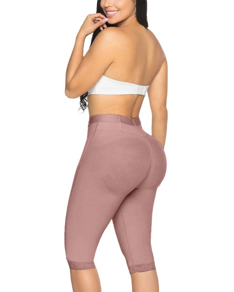 Leggings de compresión para mujer, faja moldeadora sin costuras, panties levantacola