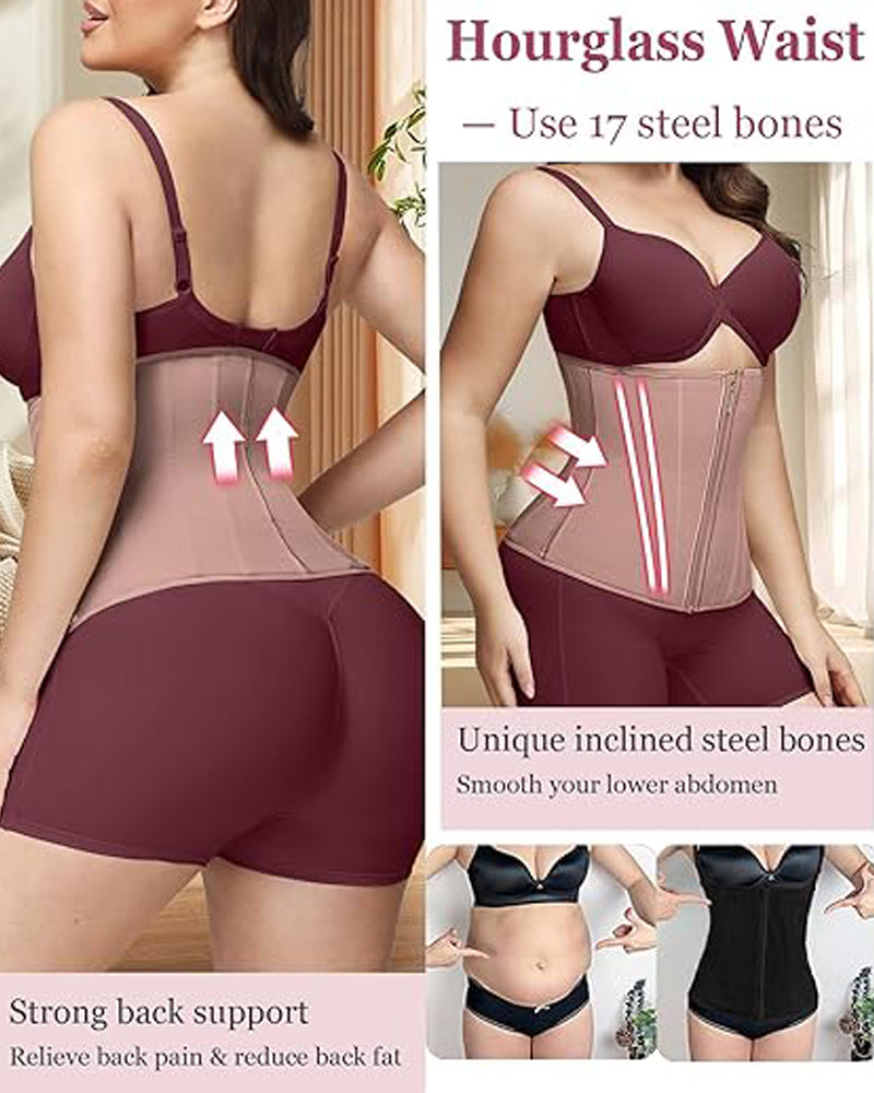 Shapshe® Top Reductor de Cintura con Cremallera y Ajuste Frontal tipo Body Tank Top