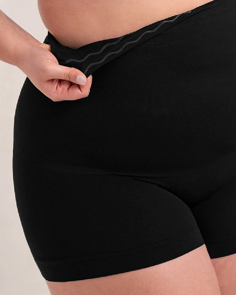 Shorts moldeadores tipo boyshort para mujer, de cintura alta, control de abdomen y alisado de espalda