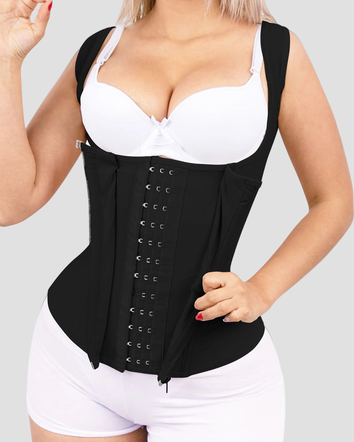 Fajas Colombianas con Varillas de Acero, Control de Sudor y Abdomen, Cinturilla Moldeadora